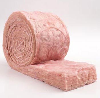 Rolled fiberglass insulation batting