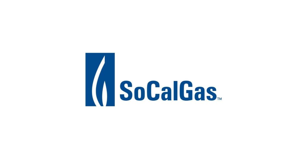 SoCalGas logo with flame symbol